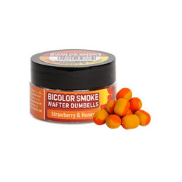 Benzar Mix Bicolor Smoke Wafter Dumbells, Strawberry-Honey,