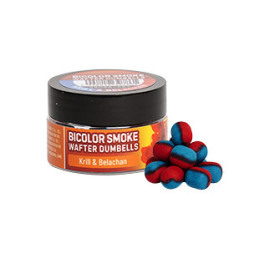 Benzar Mix Bicolor Smoke Wafter Dumbells, Krill-Belachan, bl
