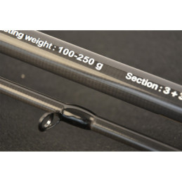 Lanseta Carp Expert Hard River Feeder, 3+3, lungime 3.9m, greutate aruncare 180g, greutate 338 g