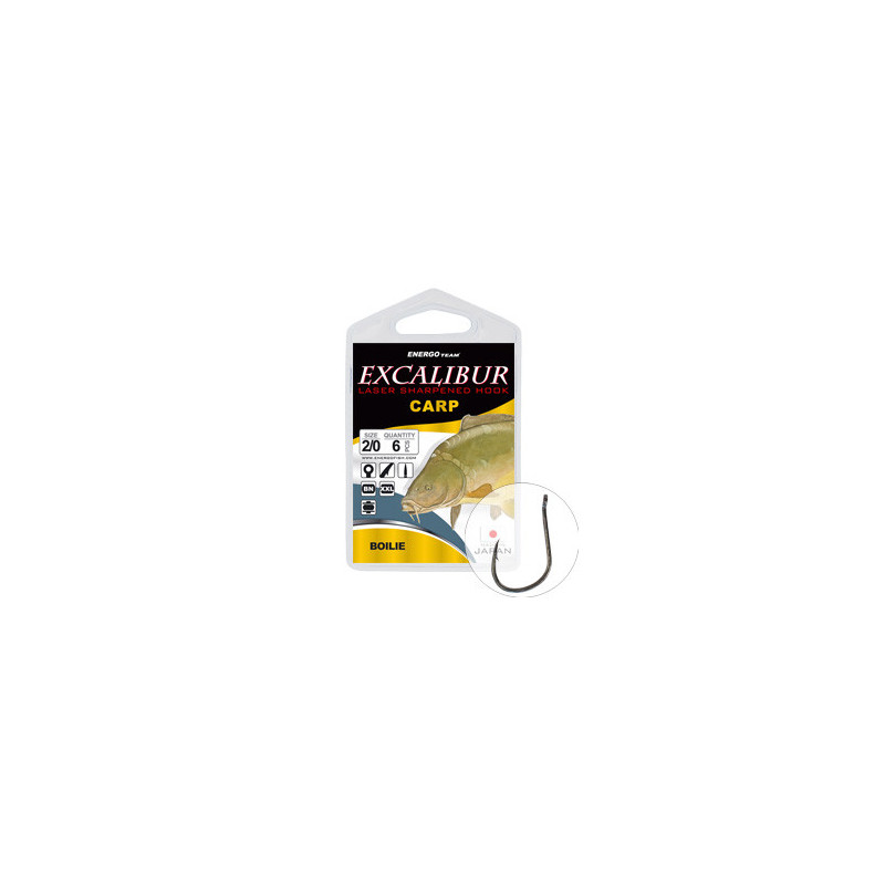 Cârlige Excalibur Carp Boilies BN