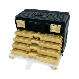 Valigeta Fishing Box Work39N Stroke – Organizare pentru Accesorii Pescuit