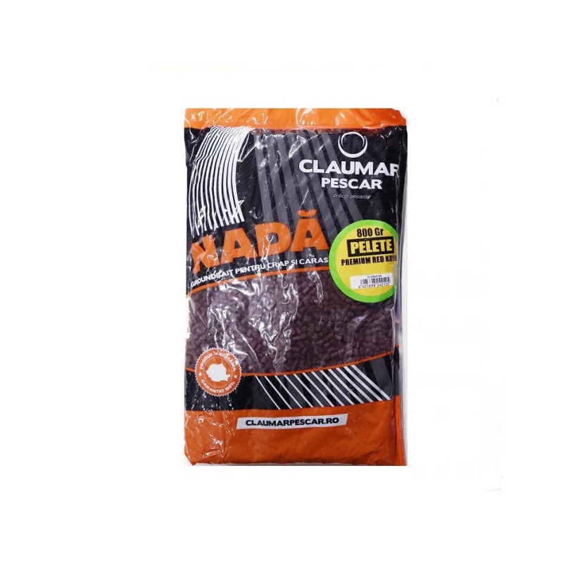 Pelete Crap Claumar Premium Red Krill 6mm 800gr