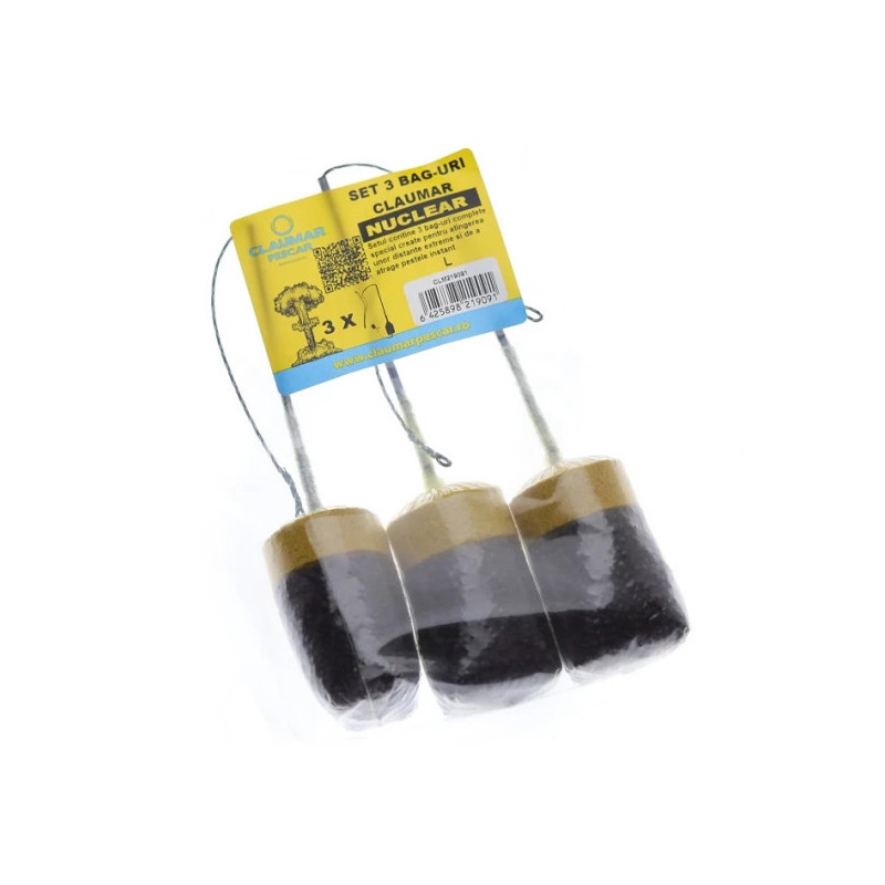 Set 3 Monturi Pva Claumar Nuclear - Bag-ul Nuclear L