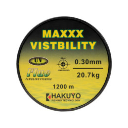 Fir monofilament MAXXX VISIBILITY FLUO