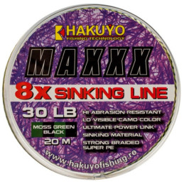 Fir textil CARLIGE SCUFUNDATOR MAXX 8 BRAID Hakuyo