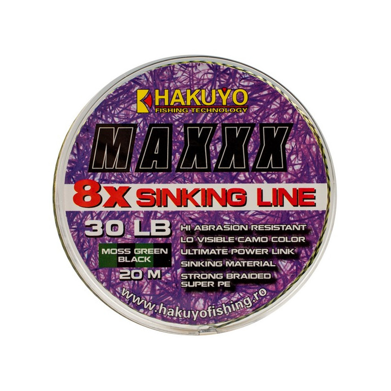 Fir textil CARLIGE SCUFUNDATOR MAXX 8 BRAID Hakuyo