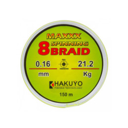 Fir textil MAXX SPINNING 8 BRAID Hakuyo