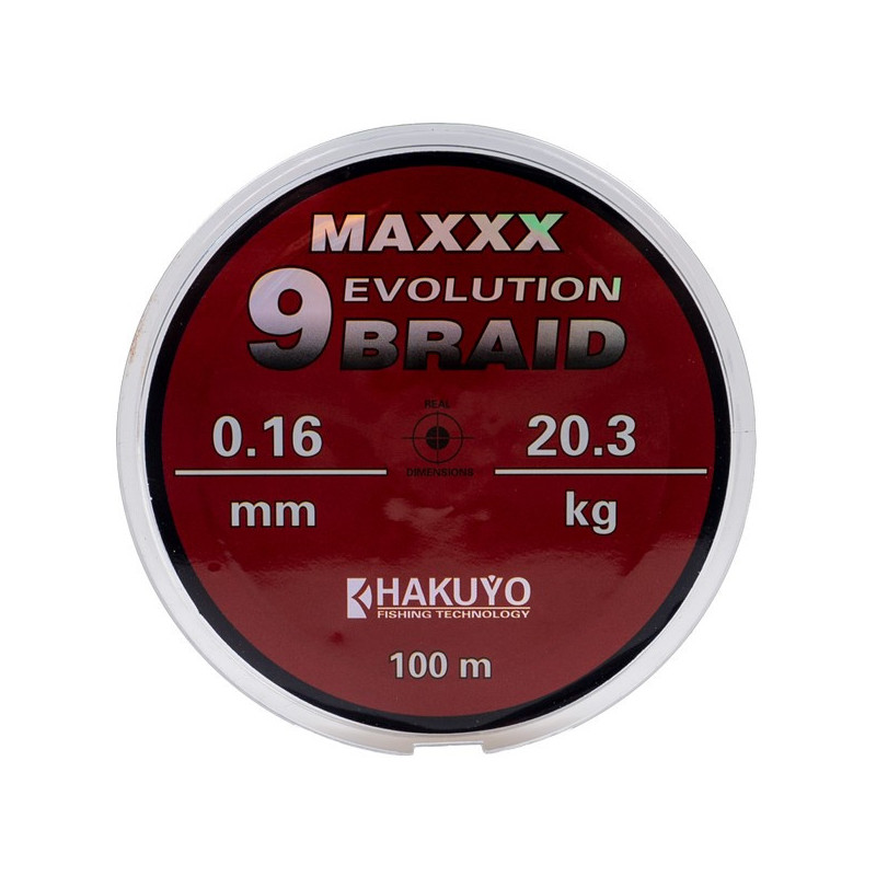 Fir textil MAXX EVOLUTION 9 BRAID Hakuyo