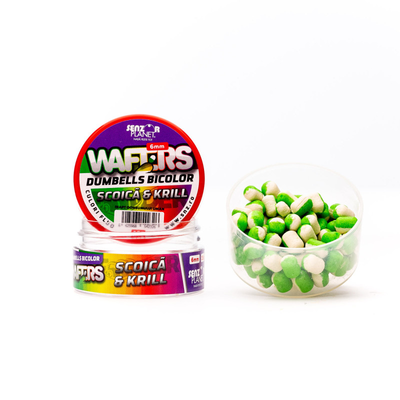 Wafters Dumbells 6mm Bicolor