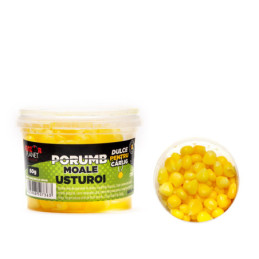 porumb moale carlig, usturoi, 60g, pescuit crap