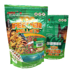Top Feeder Pellets Usturoi 2.5mm 1kg - Pelete Aromate pentru Pescuit la Feeder