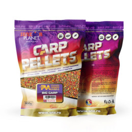 PVA Bag Mix Big Carp 800g - Peleți pentru Atragerea Crapilor Mari