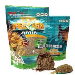 Top Amix 1kg Method Feeder Gray Senzor Planet