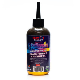 Splash Activator PVA Bag Frankfurter & Fishmeal 250ml Senzor Planet