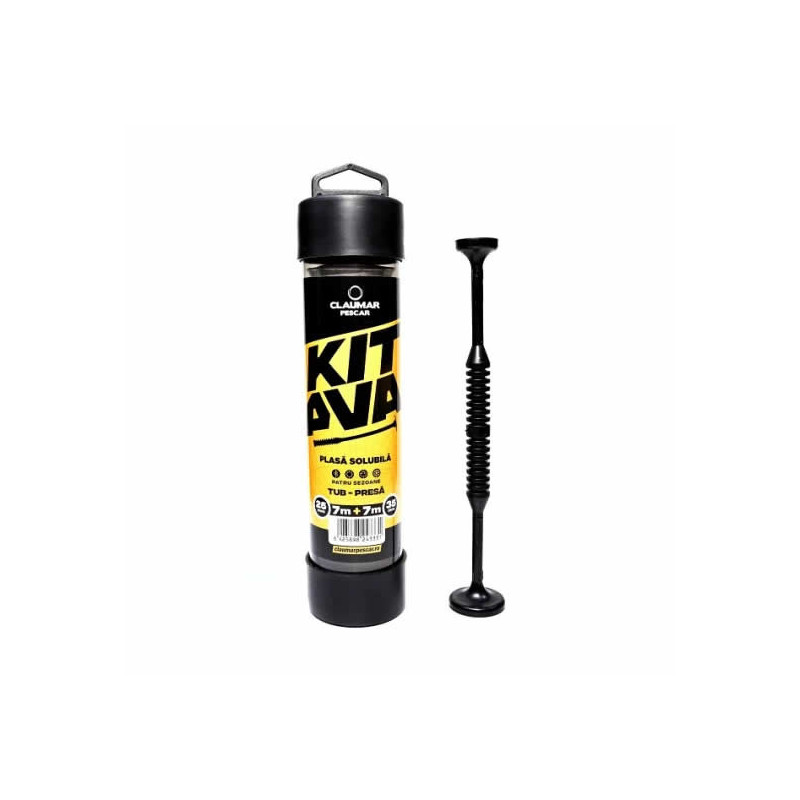 Plasa Pva Sistem Claumar Slow Melt 25mm 7 Metri Cu Tub + 35mm 7 Metri Cu Tub + Pluger Plasa Pva Sistem Claumar Slow Melt 25mm 7 Metri Cu Tub + 35mm 7 Metri Cu Tub + Pluger