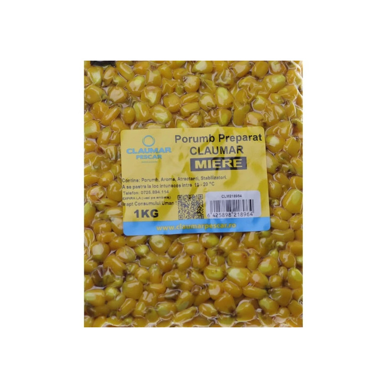 Porumb Preparat Claumar Miere Galben 1kg Porumb Preparat Claumar Miere Galben 1kg