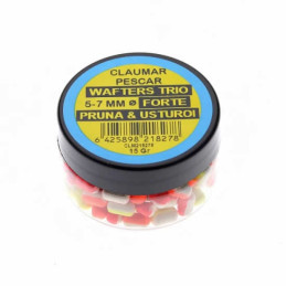 Wafters Claumar Trio Forte Pruna&Usturoi 5-7mm, 15gr | Wafters la Pescuit24