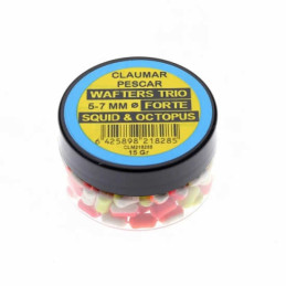 Wafters Claumar Trio Forte Squid&Octopus 5-7mm, 15gr | Wafters la Pescuit24