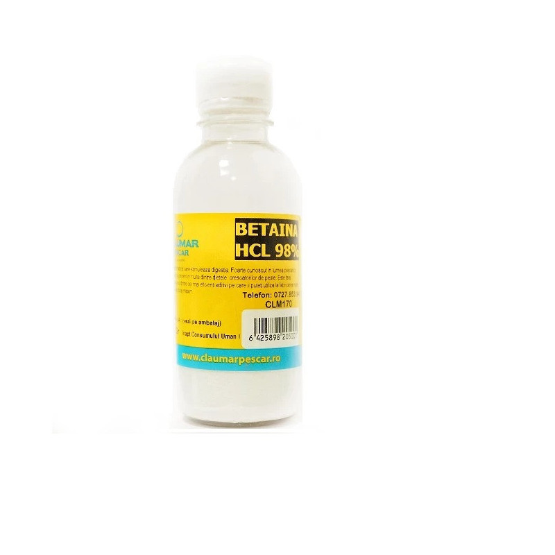 Betaina Claumar HCL 98% 100gr