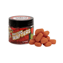 Benzar Mix Pro Corn Wafters, Liver, Brown | Boilies & Solubile la Pescuit24