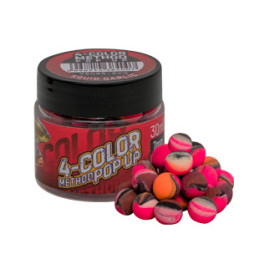 Benzar Mix 4 colors, 7 mm, usturoi-squid | Boilies & Solubile la Pescuit24