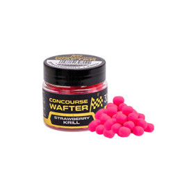 Benzar Mix Concourse Wafters, Strawberry-Krill, fluo pink | Boilies & Solubile la Pescuit24