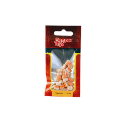 Benzar mix Instant Wafter Dumbell 8 mm, white-orange, pineap | Boilies & Solubile la Pescuit24