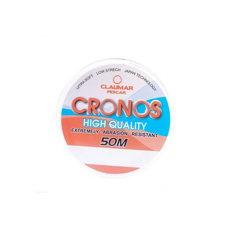 Fir Monofilament Claumar Cronos 50 Metrii 3.40Kg 0.14mm