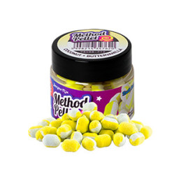 Benzar Mix Bicolor Method Pellet Cocos-vanilie | Pop-up 8mm la Pescuit24