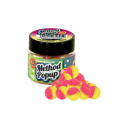 Benzar Mix Bicolor Pop Up 7mm Capsuni-miere | Pop-up 8mm la Pescuit24