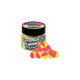 Benzar Mix Bicolor Pop Up 7mm Capsuni-miere | Pop-up 8mm la Pescuit24