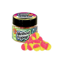 Benzar Mix Bicolor Pop Up 7mm Capsuni-miere | Pop-up 8mm la Pescuit24