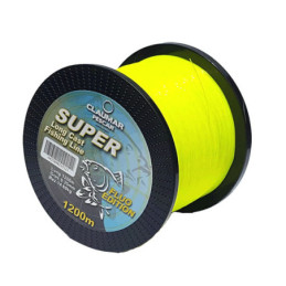Fir Monofilament Claumar Super Long Cast Yellow Fluo 0.35mm  14.6kg 1200m
