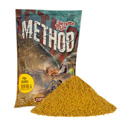 Benzar Mix Seria Method Mix Fish & Scopex 800gr | Amestecuri de nadire la Pescuit24