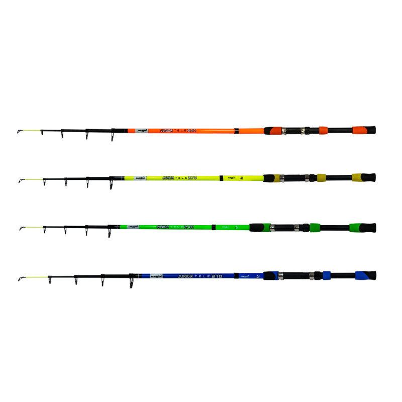 Set Lanseta Kamasaki Junior Tele 2.70m cu mulineta si accesorii Set Lanseta Kamasaki Junior Tele 2.70m cu mulineta si accesorii