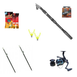 Set Lansetă Telescopică 2.70m Cu Accesorii - Pescuit24