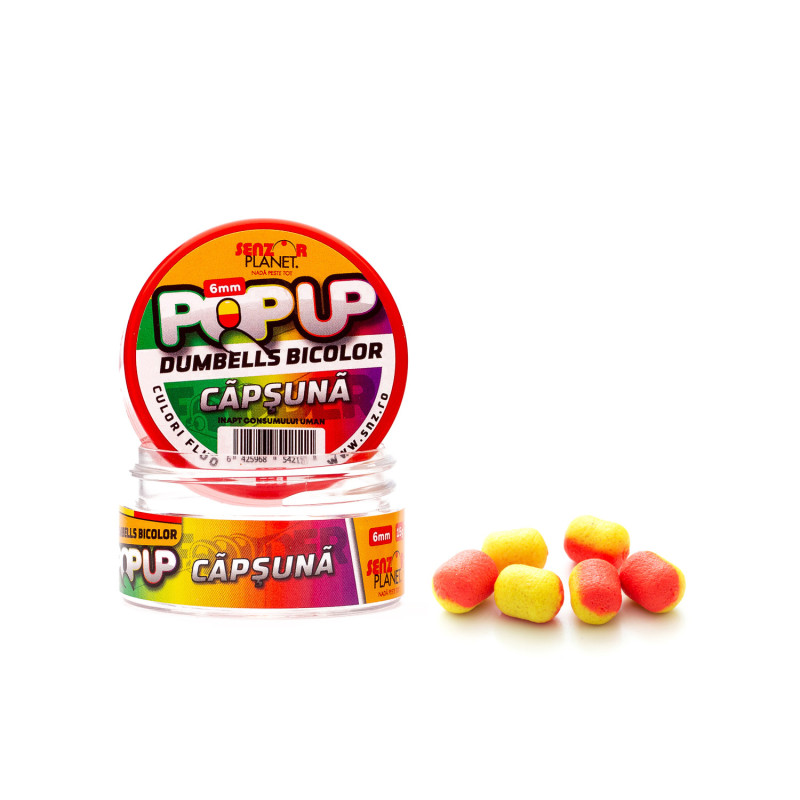 Boilies Dumbells Method Feeder pentru carlig Faina de Peste&Krill Boilies Dumbells Method Feeder pentru carlig Faina de Peste&Krill