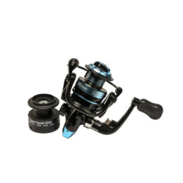 Set Complet de Pescuit la Spinning - Lanseta Kamasaki Super Spin, Mulineta Saimino BR-2000 și Linguriță Hakuyo