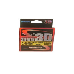 Fir Monofilament Saimino Stealth 3d Fluoro carbon 150m, 0.40