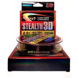 Fir Monofilament Saimino Stealth 3d Fluoro carbon 300m, 0.28