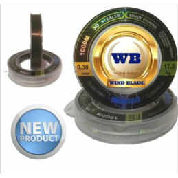 Fir Monofilament Saimino Stealth 3d Fluoro carbon 1000m, 0.2