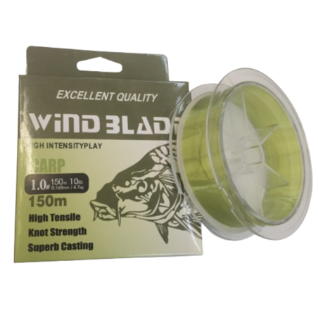 Fir monofilament CARP WIND BLADE, ENERGOTEAM, CARP 150M, 0.3