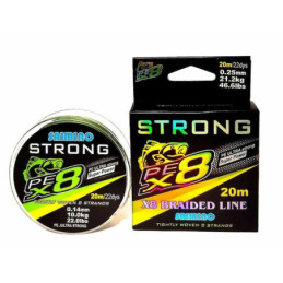 Fir Textil Strong PEX8 Saimino Power, 20m Verde Kaki, 0.30mm
