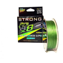 Fir Textil Strong PEX8 Saimino Power, 20m Verde Kaki, 0.30mm