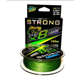Fir Textil Strong PEX8 Saimino Power, 100m Verde Kaki, 0.25m