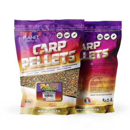 Pva Bag Mix Fumigena Krill&Squid Powder, 800g | PVA Bag