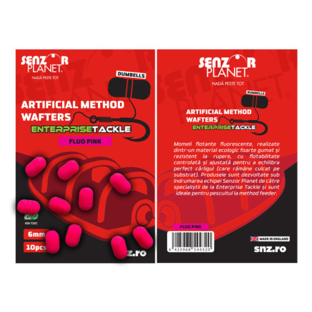 ARTIFICIAL METHOD WAFTERS DUMBELLS ENTERPRISE TACKLE FLUO PINK 6mm | M