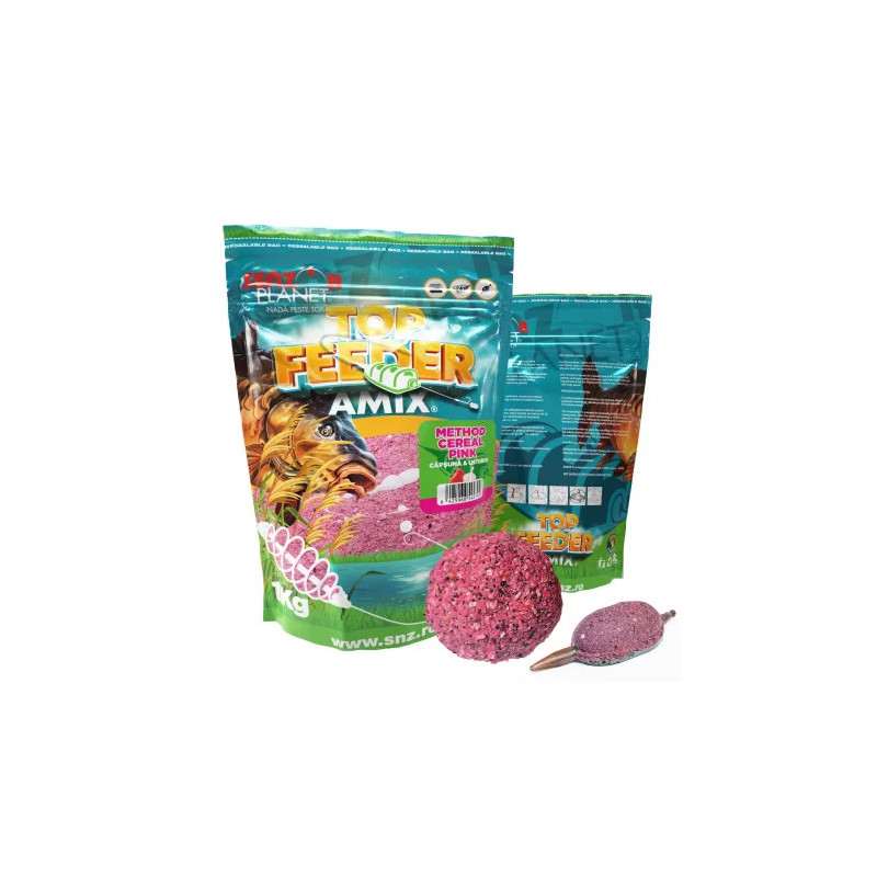 Top Feeder Amix 1kg Method Cereal Pink Senzor Planet