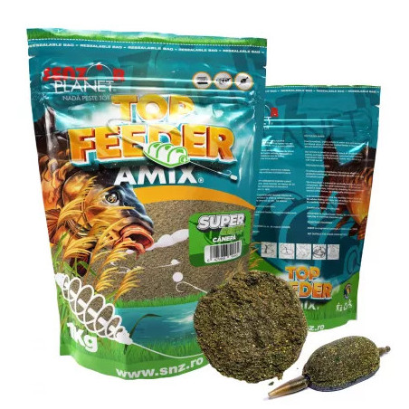 Top Feeder Amix 1kg Method Super Green Senzor Planet