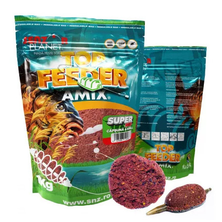 Top Feeder Amix 1kg Method Super Red Senzor Planet